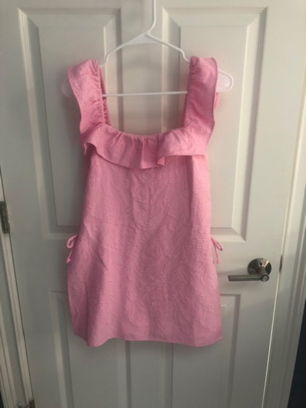 Lilly Pulitzer Pink Ruffle Romper Size 0